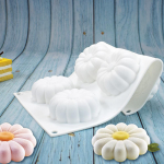 6 even sunflower silicone mold daisy cake mold DIY Bread Mould Silicone Moulds For Cake Mooncake Mold Cake MCM-325