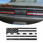 S&uuml;sinikkiust tagumise tagatule keskmine dekoratiivkleebis Dodge Challenger 15+ jaoks