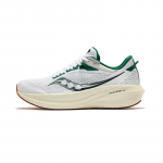 Saucony Triumph 21 Kulumiskindel Hingav Madala S&auml;&auml;rega Treeningu Pika Vahemaa Jooksukingad Meeste Valge Roheline Saucony S20881-136 45