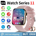 UUS IOS Watch Series 11 nutikella jaoks GPS-trajektooriga S&uuml;damer&uuml;tm Kell HD Bluetooth-k&otilde;ne Spordi Veekindel Kell Globaalne Versioon Brand original