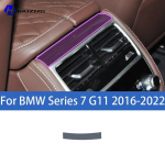 For BMW Series 7 G11 2016- Car interior center console protective sticker interior decorative strip TPU protective sticker Left-hand drive