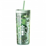 Starbucks M&uuml;ndiroheline Klaasist K&otilde;rrega Termoskruus