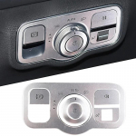 Car Headlight switch button Trim Cover For Mercedes Benz A B Class CLA GLA GLB W177 C118 H247 W247 X247 -