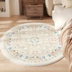 Paks Palus elutoa kaunistus &Uuml;mmargune Vaip Boheemlaslik Stiil Vaibad Magamistuppa Kodu Kohev Pehme Vaip Libisemisvastane Voodi&auml;&auml;rne P&otilde;randamatt 80x80CM