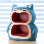 23x25cm Pokemon Snorlax hoiukarp Kahekihiline Laua- ja Esikuhoidja Dekoratiivne Ehtis Praktiline Loov Kingitus Poistele sinine