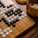 ShengLv Bambusest Go-laud 3-in-1 &Scaron;aki ja Gomoku komplekt