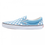 Vans CLASSIC SLIP ON Low top Skateboard Shoes Women's Blue VN000D6BE2W1 37