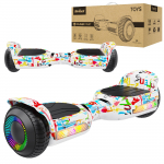 Rebel 6.5 LED Hoverboard Elektriline Rula Lastele ja T&auml;iskasvanutele