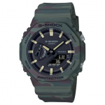 Casio Unisex Roheline K&auml;ekell GAE-2100WE-3APR