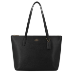 Coach Zip Top Tote 30 Lihtne Totes Kott Naiste Totes Kotid Must 4454-IMBLK Gift Box Sets (Basic Set+Black Box)