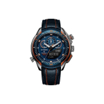 CITIZEN PROMASTER Valgusj&otilde;ul t&ouml;&ouml;tav Kvartsliikumine Veisenahast Rihmaga K&auml;ekell Meeste Kellad Sinine Tihvt JW0149-10L Blue Dial