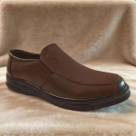 Meeste Ehtne Nahk Slip-On Mokassiinid &Auml;ri Mugavad Igap&auml;evased Kontori Pruunid Formaalne Jalats 39