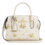 Coach Andrea Carryall 22 Eemaldatava &Otilde;larihmaga Vasikanahast T&otilde;mblukuga K&auml;ekott Ostukott Naiste T&otilde;mblukuga K&auml;ekott Beež CAL46-IMCAH Basic Set (Bag+Dust Bag)