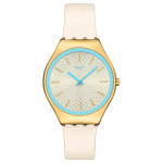 SWATCH Unisex Kollane Kell SYXG127 SYXG127 Yellow Watch Dial white