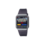 Casio Standard Netflix Stranger Thingsi koost&ouml;&ouml; Veekindel kvartskell Vaigust rihm Unisex kellad Must A120WEST-1AJR Black Strap