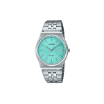 Casio Veekindel 50M Kvartsmehhanism Roostevabast terasest rihmaga K&auml;ekell Naiste Kellad Sinine MTP-B145D-2A1 Regular Watch Box,Blue Dial