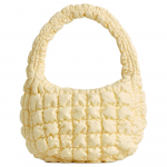 Cos Ruuduline Tepitud Pilve Koti Naiste K&auml;ekott Kreemjas-Kollane 0973537095 Cream Yellow
