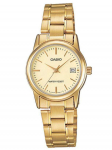 Naiste k&auml;ekell Casio LTP-V002G-1B + KARP
