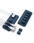 Anker Magnetiline kaablihoidik Magnetiline kaablihoidik &Uuml;hilduv Lightning Micro USB ja teiste kaablitega Laua korraldaja (2-pakk) - Kaablid, USB-C, sinine