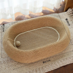 Vastupidav kriimustuskindel kassikriimustuslaud ja k&uuml;&uuml;nte teritaja sisalipesa 61x40x12 cm