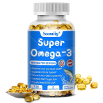 Omega 3 Kala&otilde;li Kapslid 3x Tugevus 5500mg Epa Dha K&otilde;rgeim Potentsus 120 tk blue