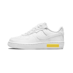Nike Air Force 1 Fontanka Madalad Rula Kingad Valge Kollane Lapsed Vanuses 3-7 Aastat DO6146-100 29.5