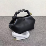 Euroopa Ameerika Retro Kootud Kuusnurkne &Otilde;lakott Magnetilise Kl&otilde;psuga Crossbody Kott Naistele 28.5*14.5*16cm must