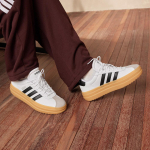 adidas VL Court Bold Pilvevalge S&uuml;simust Imebeež (Naiste omad) 39