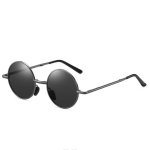0 -0,5 -0,75 Kuni -6,0 Naistele Meestele Kokkupandavad &Uuml;marad Polariseeritud P&auml;ikeseprillid Retseptiprillidega P&auml;ikeseprillid Anti-Glare Metall Miinusprillid Myopia -1.5 gray