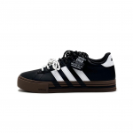 Adidas Daily 4.0 S&uuml;nteetiline nahk Kulumiskindel Libisemiskindel Madalad T&auml;nava- ja rulaketsid Unisex Must JR0086(Team1801-) 36