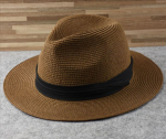 Suured Panama m&uuml;tsid, daamide, ranna, laia &auml;&auml;rega &otilde;lgk&uuml;bar, meeste, suvine p&auml;ikesem&uuml;ts, pluss-suuruses fedora m&uuml;ts 55-57cm 58-60cm 61-64cm 55-57cm pruun