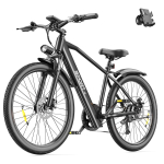 TOOFLY T8 T&auml;iskasvanute Elektrijalgratas 41KM/H 250W Mootor 48V9.9Ah Aku Linna S&otilde;itmiseks E-jalgratas 26*1.95 Tolline Rehv T&auml;iskasvanute Elektrijalgratas T8 Black must