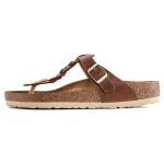 Birkenstock Gizeh punutud seemisnahast pl&auml;tud Naiste 1021336 37