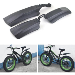 2 tk Poritiib Fender Elektrilisele Kokkupandavale Jalgrattale Lumemudakaitse Fat Bike Fatbike MTB Rattas&otilde;idu Poritiivad gray