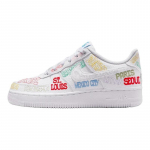 Nike Air Force 1 LV8 3 World Tour GS Unisex Madalad Rula Kingad Valge IO9739-100 36.5