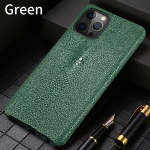 100% Ehtne Rogi Nahast Telefonikott iPhone 17 Air 16 15 13 14 Pro Max 17Pro 16Pro 14Pro jaoks P&auml;rlkalaga Luksuslik Tagakaas Genuine Leather&iPhone Air roheline