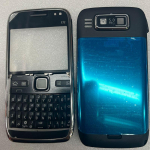 T&auml;ielik korpus Nokia E72 jaoks T&auml;ielik komplektne mobiiltelefoni korpuse kate + Ingliskeelne klaviatuur kuldne