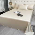100% Lyocell-kiud Siidine &Uuml;hev&auml;rviline Tekikott & Jahutav J&auml;&auml;siid Linalinad, &Uuml;hekohaline v&otilde;i 3-osaline Komplekt 160x230cm Sheet (for 1.0m-1.2m bed) khaki