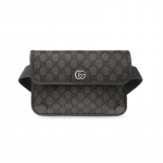 Gucci Ophidia Seeria Vana Topelt G Logo Klappkinnitusega L&otilde;uendi ja Nahast Rinnakott &Uuml;he &Otilde;la Crossbody V&ouml;&ouml;kotid V&auml;ike Naiste Hall/Must must