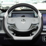 Auto roolikatete komplekt Leapmotor B10 C10 2025 2026 Nahast libisemisvastane D-t&uuml;&uuml;pi Auto rool Leapmotor B10 Tarvikud --D Type--white gray