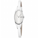 CALVIN KLEIN Rebel Series Kell Kvartsliikumine Nahkrihm 29mm H&otilde;bedane sihverplaat Naiste kell 30 meetrit veekindel K8P231L6 kvarts