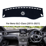 Siseviimistluse Armatuurlaudi Kate Padi Mercedes GLC C-klassi 2015-2021 jaoks P&auml;ikesekaitse UV-kaitsega Libisemisvastane Vaip RHD Carpet valge