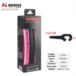 Kenda K1092 Uued Maanteeratta Torke- ja Libisemiskindlad Rehvid &Uuml;likerged Kokkupandavad 700x28c Kountach Elite Roosa K&uuml;lg 1pcs