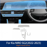 TPU armatuurlaua kaitsekile Kia Niro SG2 2022-2023 jaoks Kriimustusvastased siseaksessuaarid right driver seat / for Niro S valge