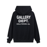 Ameerika trendikas br&auml;nd GALLERY DEPT klassikaline kirjadega dressipluus, lai frotee jakk meestele ja naistele M black