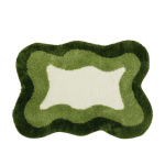 Ebakujuline imiteeritud ka&scaron;miirist libisemiskindel matt vannituppa ja esikusse 40*60cm beige