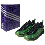 Adidas Harden Vol. 8 libisemisvastast kulumiskindlat madalat korvpallijalatsit Unisex Roheline Must JQ2619 40 must