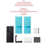 SAMSUNG originaal Galaxy Z Fold8 / Z Fold8ULTRA s&uuml;sinikust seisukate EF-XF971/EF-XF976 - Must ZFOLD8ULTRA(BLACK)1EA blue