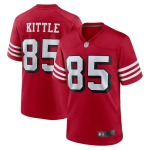 NFL San Francisco 49ers Kittle Jalgpallis&auml;rk Meeste Spordim&auml;ngu F&auml;nnir&otilde;ivad Men's 2nd Gen Vintage Red In Stock