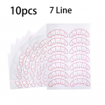 70 paari kunstripsmete pikendamise paberist plaastrid silmameigi alla Ilu-silmakleebiste padjad 70Pairs/Lot